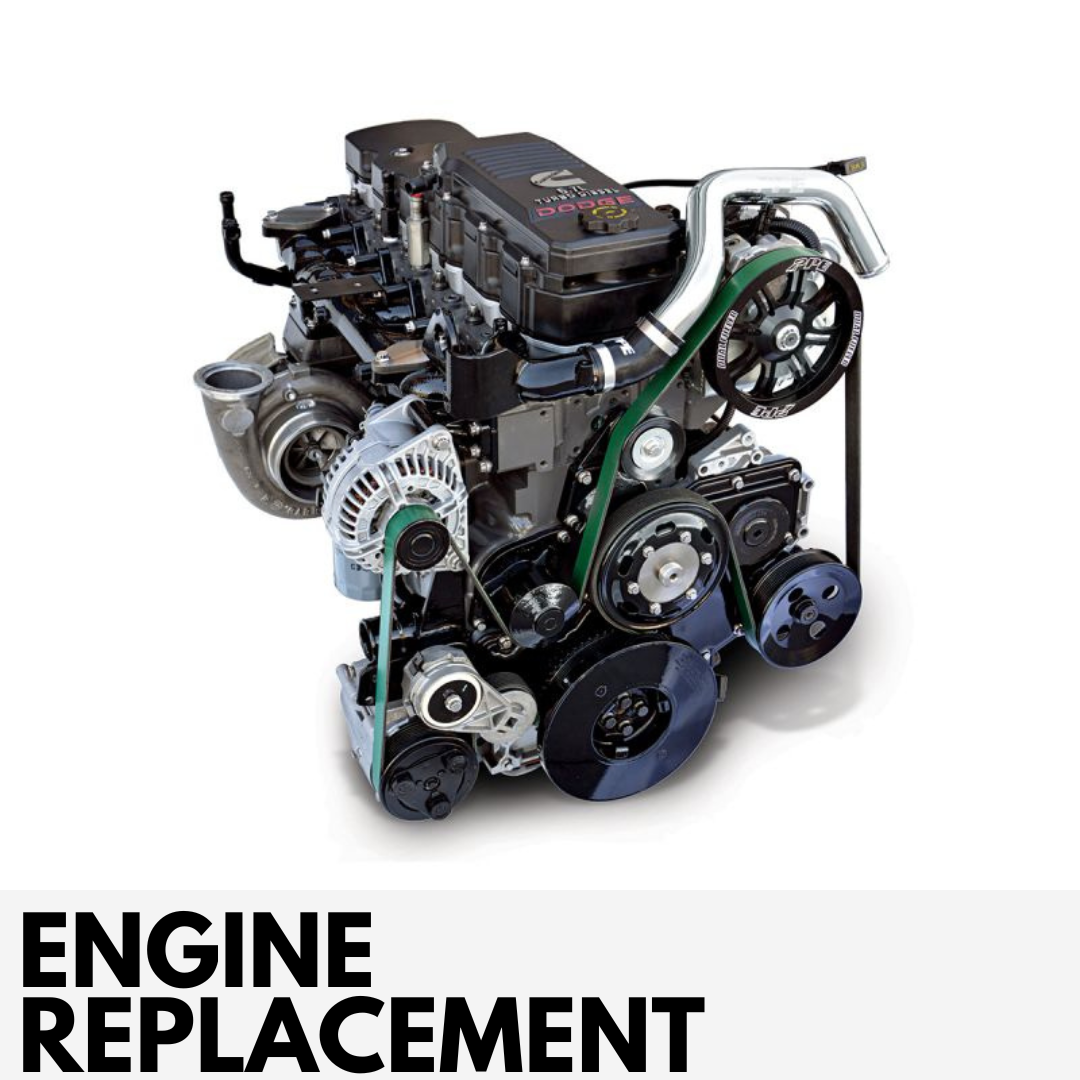Engine repair or complete engine replacement